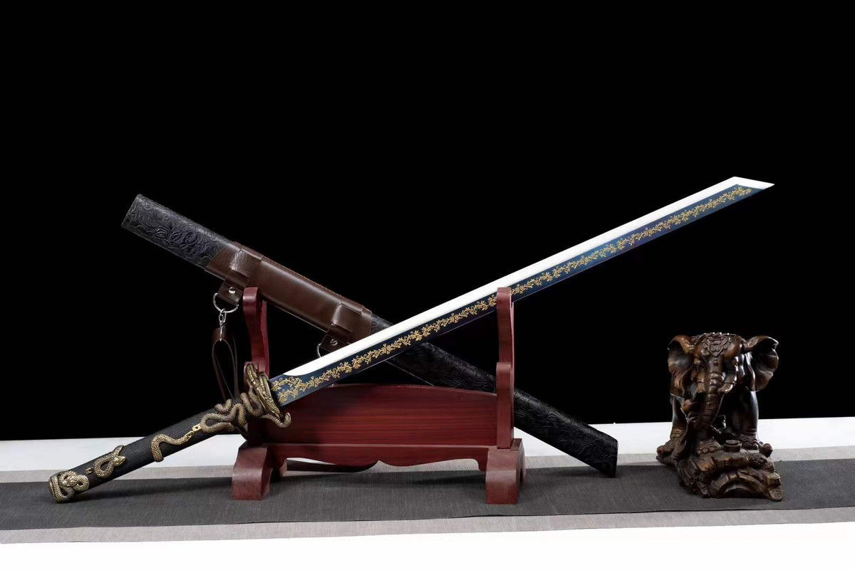 Handmade Devil Snake Chop Chinese Sword - Tophatter Daily Deals