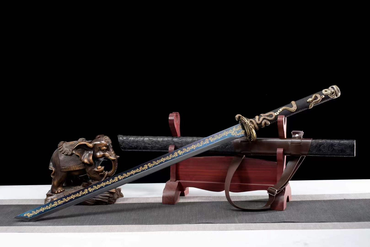 Handmade Devil Snake Chop Chinese Sword - Tophatter Daily Deals