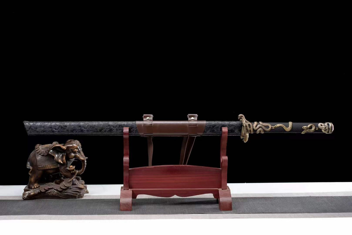 Handmade Devil Snake Chop Chinese Sword - Tophatter Daily Deals