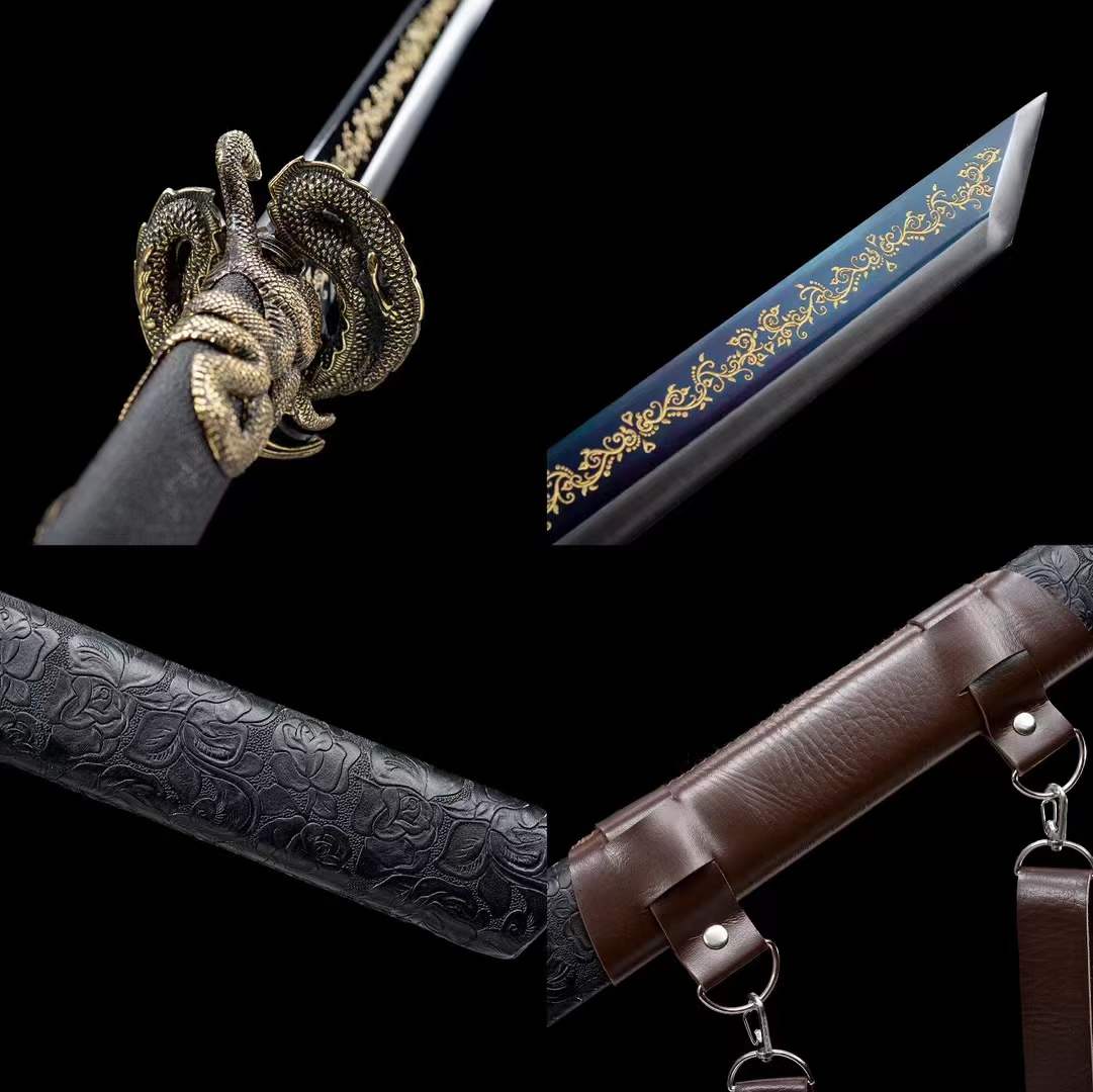 Handmade Devil Snake Chop Chinese Sword - Tophatter Daily Deals