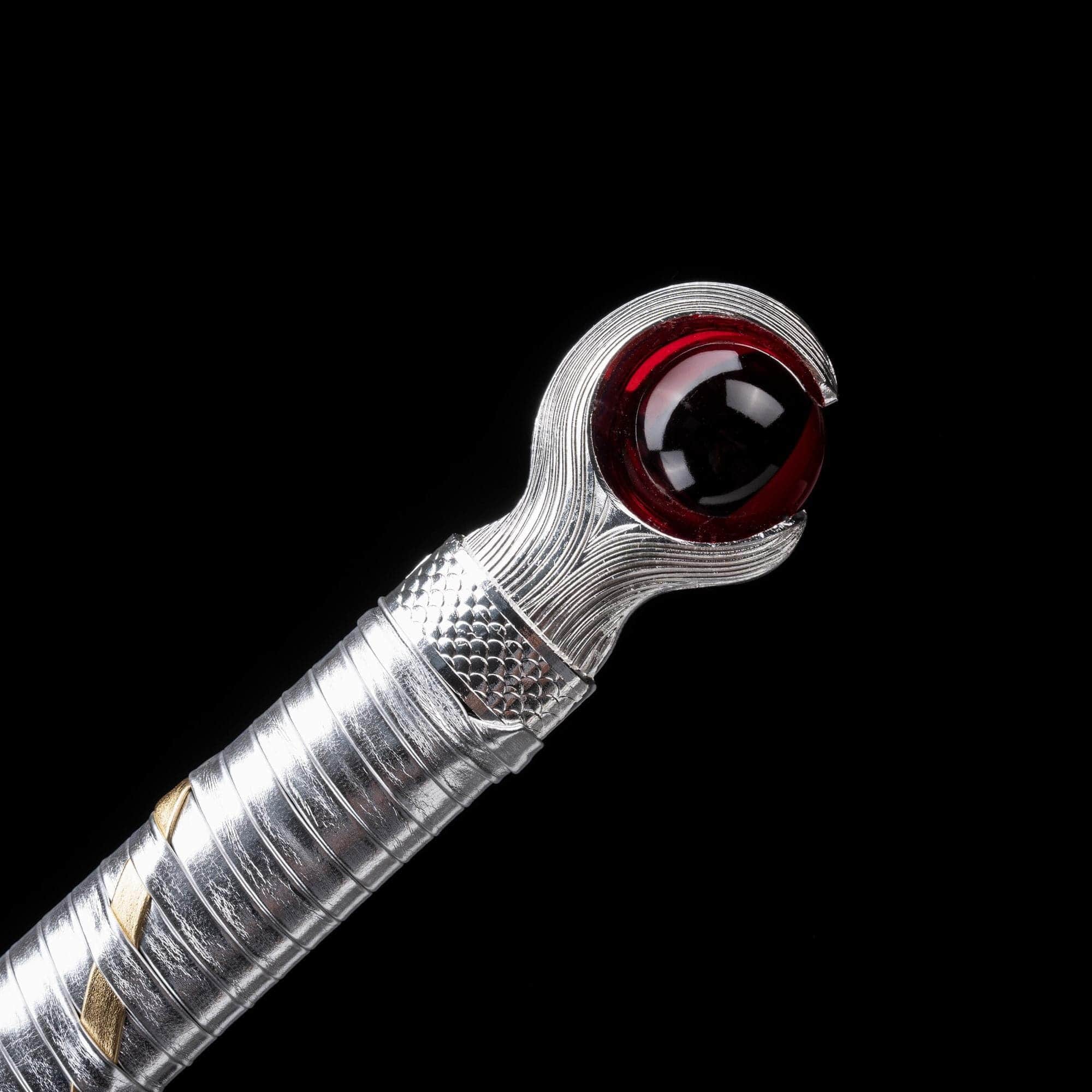 Handmade Dragon Battle Blade Manganese Steel Chinese Sword Black & White - Tophatter Daily Deals