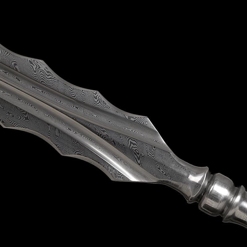 Handmade Dragon Chant Pattern Steel One-piece forging - Tophatter Daily Deals