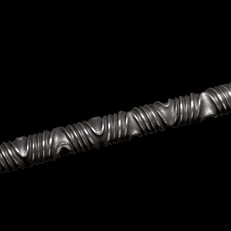 Handmade Dragon Chant Pattern Steel One-piece forging - Tophatter Daily Deals