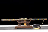 Handmade Dragon Flame 608 Pattern Steel Tang Sword - Tophatter Daily Deals