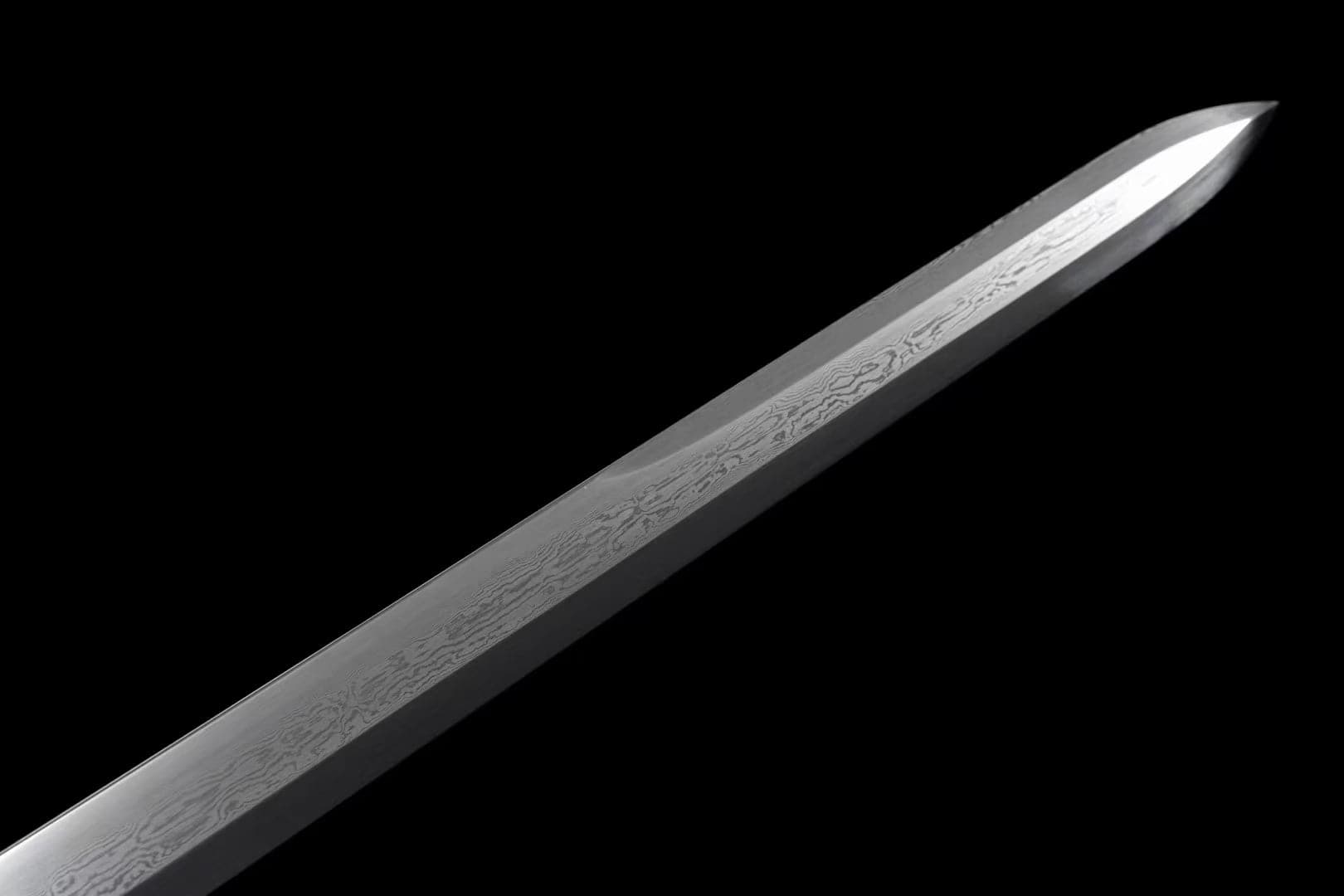 Handmade Dragon Flame 608 Pattern Steel Tang Sword - Tophatter Daily Deals