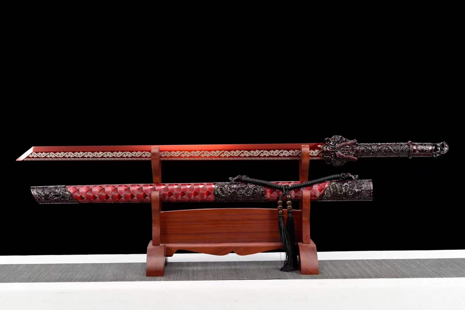 Handmade Dragon King Battle Blade With Exclusive mold opening - Tophatter Daily Deals
