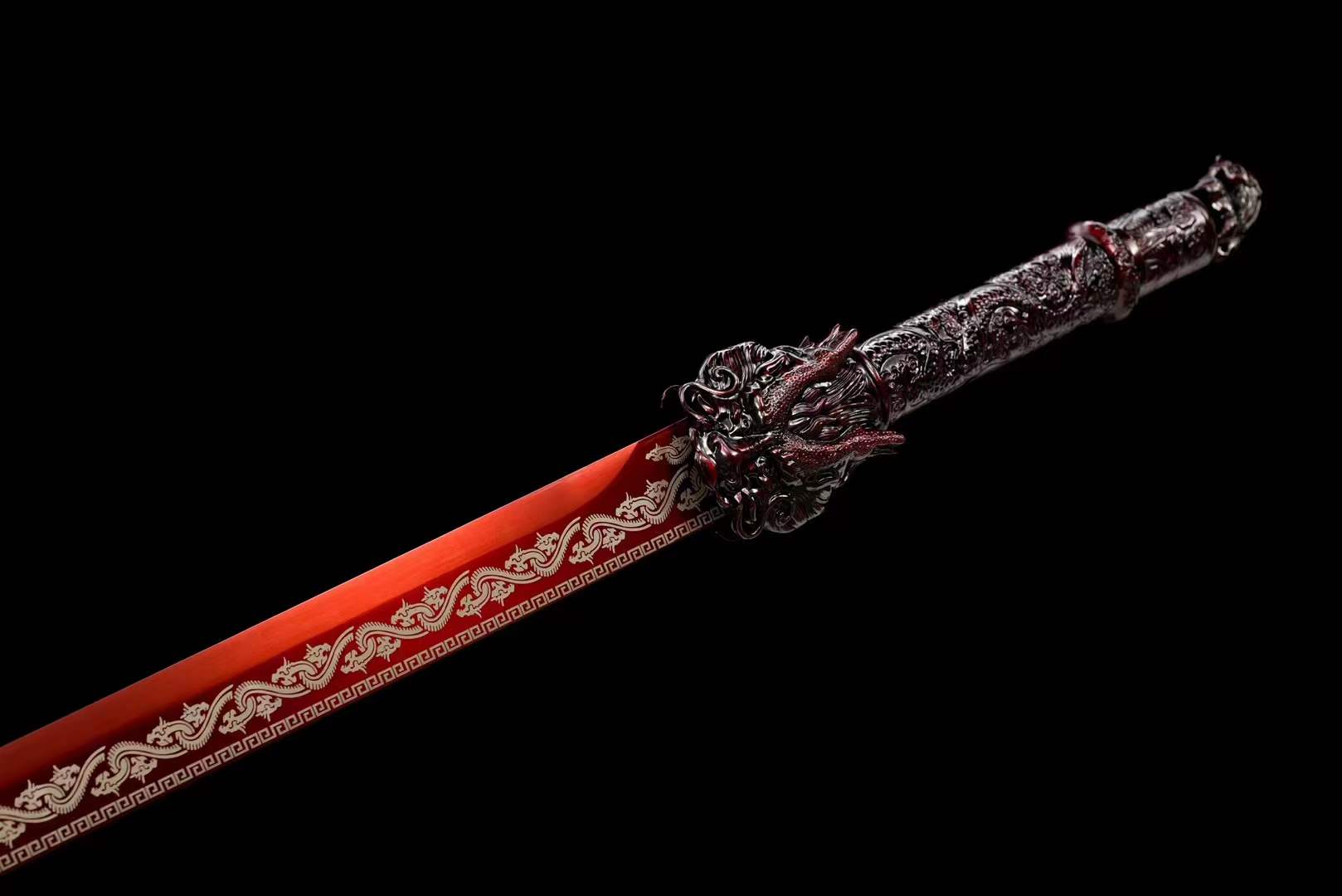 Handmade Dragon King Battle Blade With Exclusive mold opening - Tophatter Daily Deals