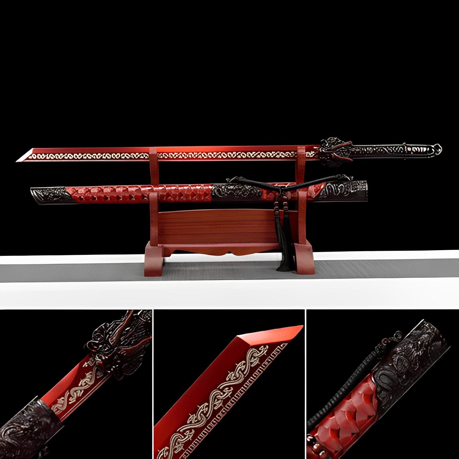 Handmade Dragon King Battle Blade With Exclusive mold opening - Tophatter Daily Deals