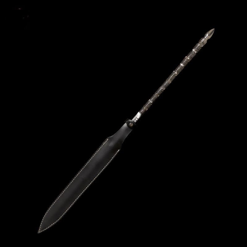 Handmade Dragon Scale Gun Pattern Steel One-piece forging - Tophatter Daily Deals
