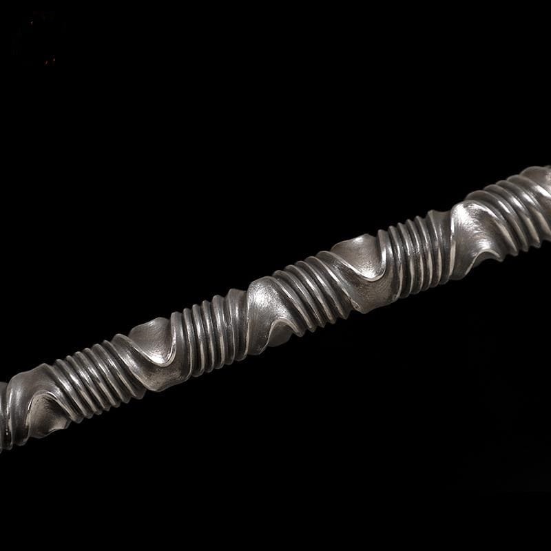 Handmade Dragon Scale Gun Pattern Steel One-piece forging - Tophatter Daily Deals