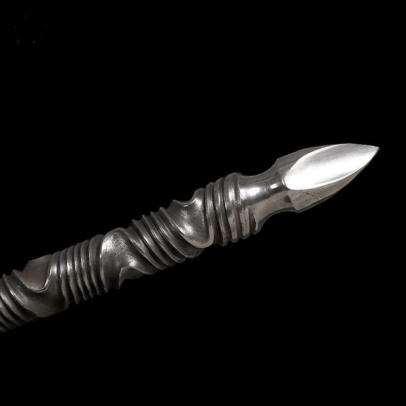 Handmade Dragon Scale Gun Pattern Steel One-piece forging - Tophatter Daily Deals