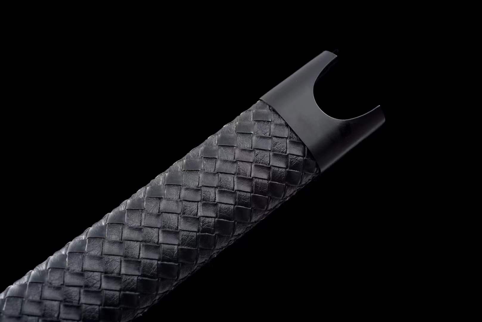 Handmade Dragon Slayer Manganese Steel Chinese Sword With Black Blade - Tophatter Daily Deals