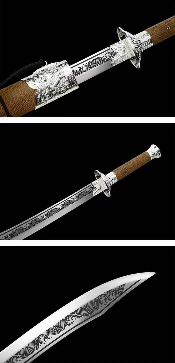 Handmade Dragon & Tiger Treasure Sword - Tophatter Daily Deals