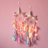 Handmade Feather Dream Catcher Wall Hanging Decoration Furniture & Decor - Tophatter Daily Deals