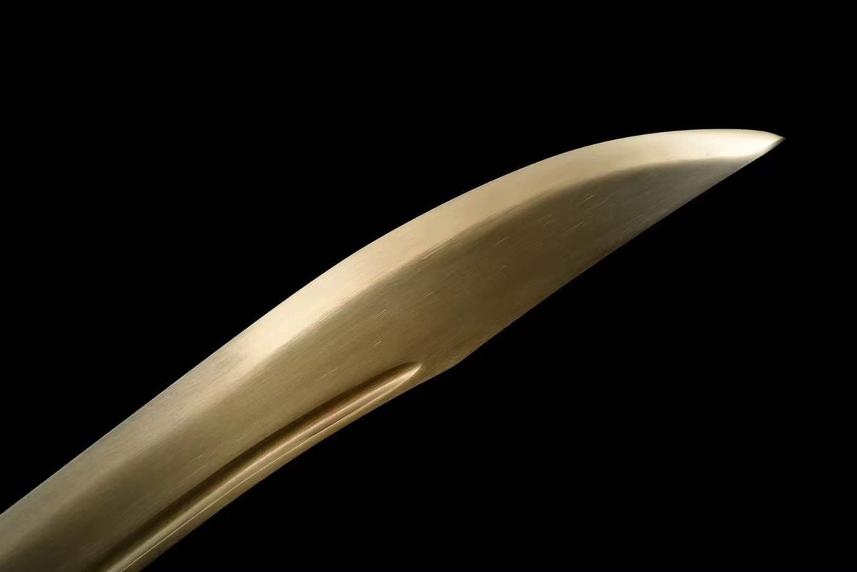Handmade Golden Dragon High Manganese Steel Chinese Sword - Tophatter Daily Deals