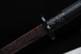 Handmade High Carbon Steel Archaic Blood Dragon Tang Heng Sword - Tophatter Daily Deals