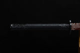 Handmade High Carbon Steel Archaic Blood Dragon Tang Heng Sword - Tophatter Daily Deals