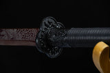 Handmade High Carbon Steel Archaic Blood Dragon Tang Heng Sword - Tophatter Daily Deals