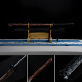 Handmade High Carbon Steel Archaic Blood Dragon Tang Heng Sword - Tophatter Daily Deals