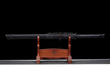 Handmade 花無缺 High Manganese Steel Chinese Sword With Baked Blue Blade - Tophatter Daily Deals