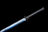 Handmade 花無缺 High Manganese Steel Chinese Sword With Baked Blue Blade - Tophatter Daily Deals