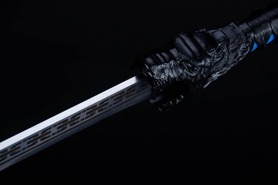 Handmade High Manganese Steel Devil Wolf Tang Sword - Tophatter Daily Deals