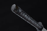Handmade High Manganese Steel Ink Dragon Chinese Sword With black Sheath - Tophatter Daily Deals