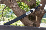 Handmade High Manganese Steel Kim Snow Chinese Knife With Golden Blade - Tophatter Daily Deals