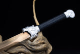 Handmade High Manganese Steel Kim Snow Chinese Knife With Golden Blade - Tophatter Daily Deals