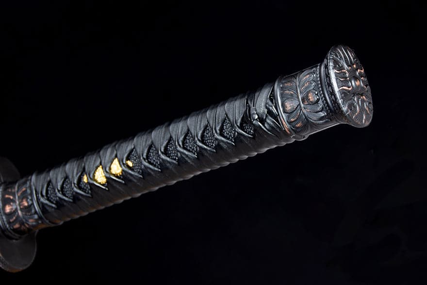 Handmade High Manganese Steel Red Flame Chinese Sword With Red Blade - Tophatter Daily Deals