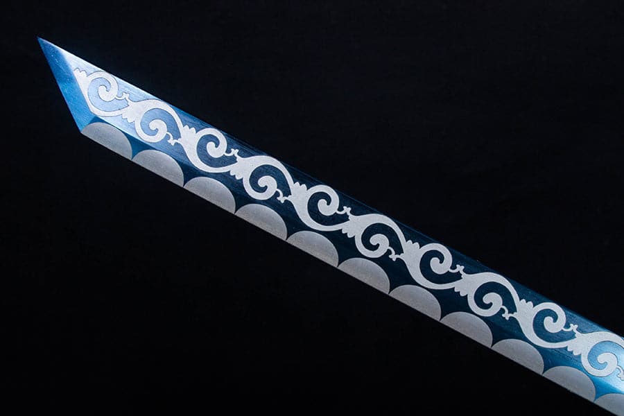 Handmade High Manganese Steel Snow Wolf Tang Sword - Tophatter Daily Deals