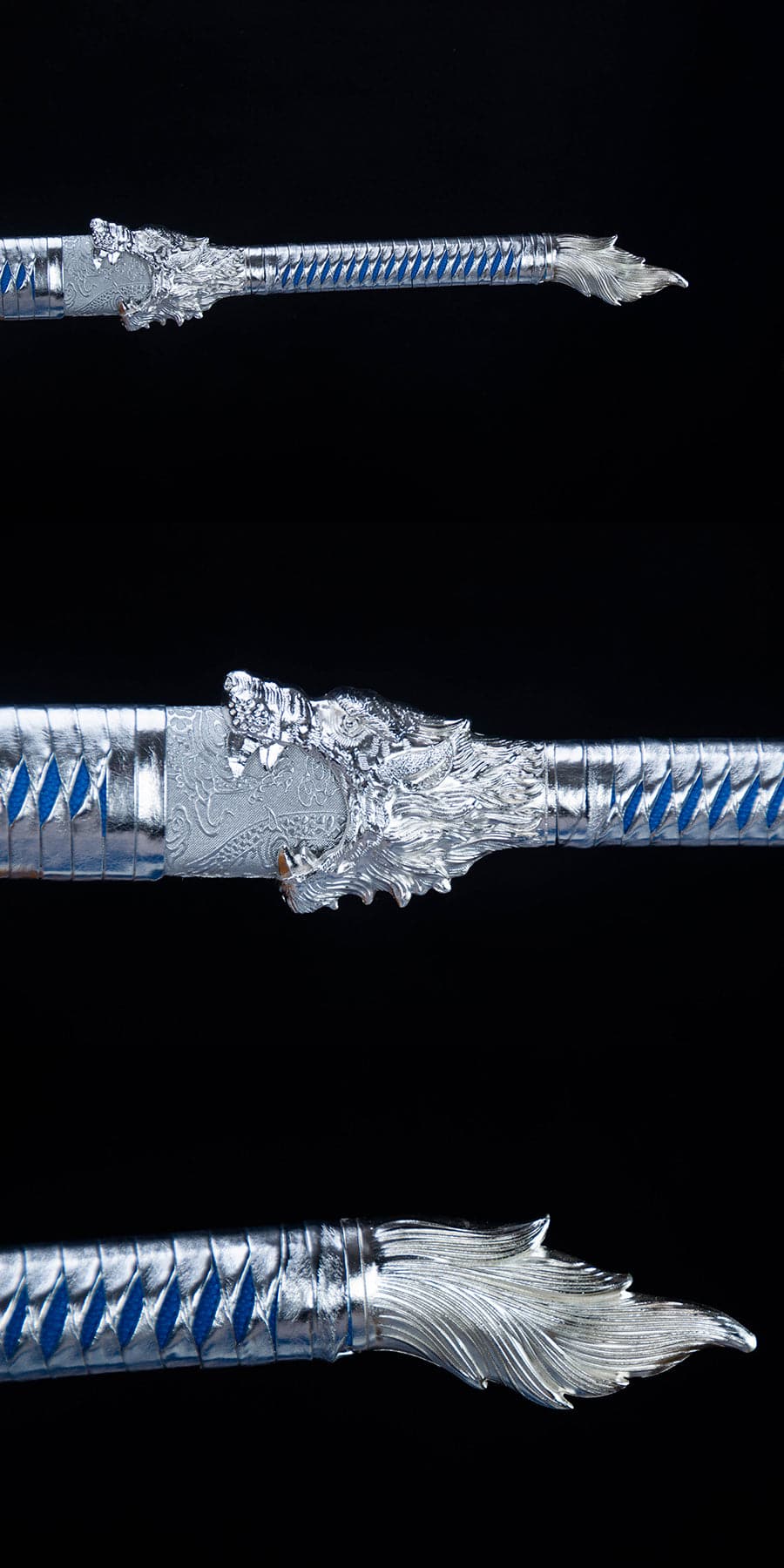 Handmade High Manganese Steel Snow Wolf Tang Sword - Tophatter Daily Deals