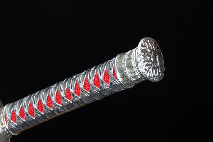 Handmade High-performance Manganese steel Chinese Sword With Red Blade - Tophatter Daily Deals