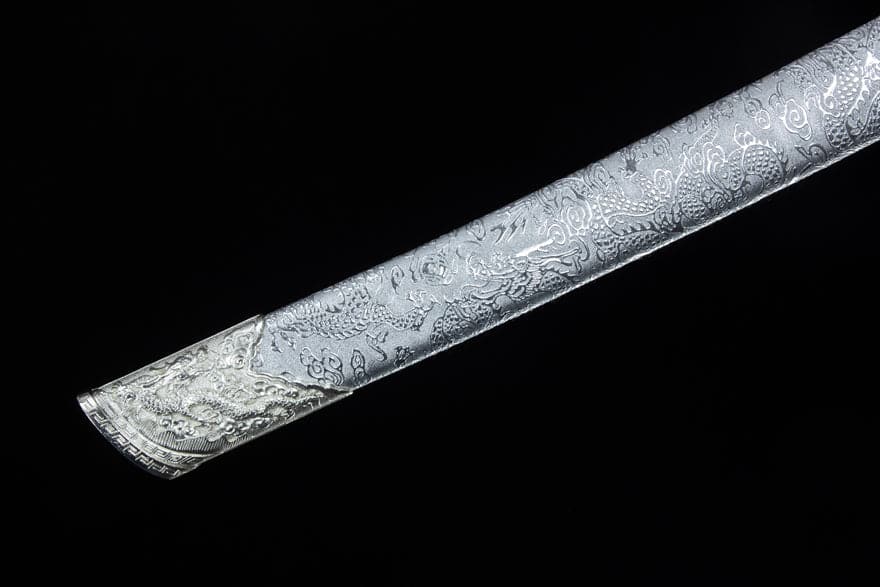Handmade High-performance Manganese steel Chinese Sword With Red Blade - Tophatter Daily Deals