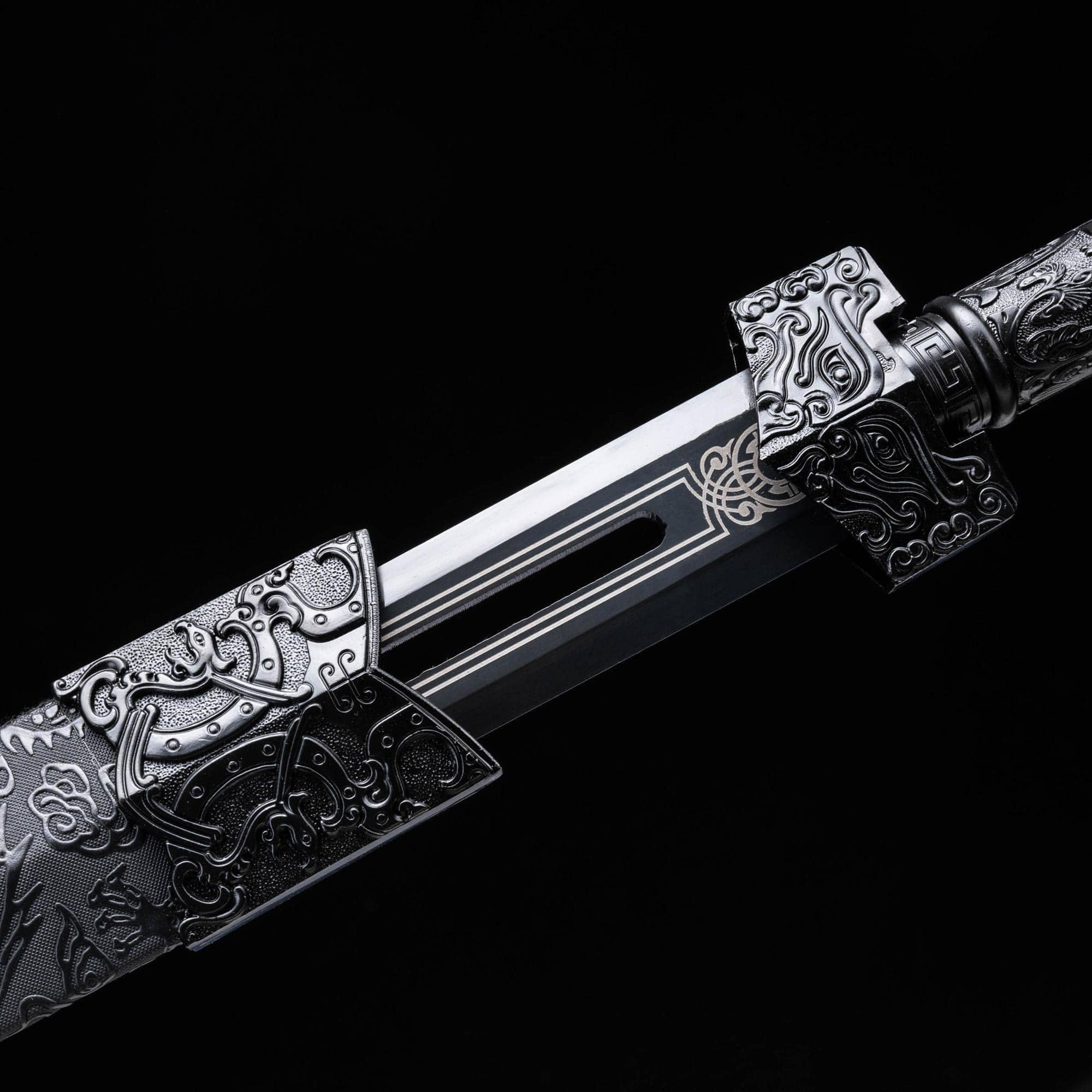Handmade High-performance Manganese Steel Ice Psionic Chinese Sword - Tophatter Daily Deals