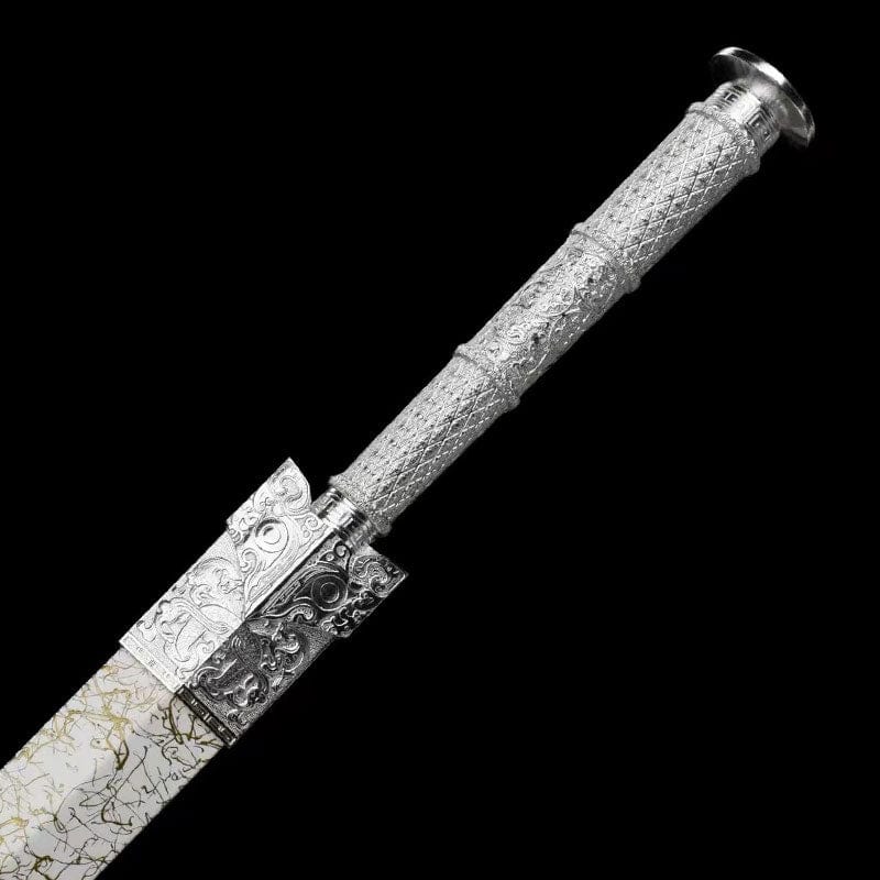 Handmade High-performance Manganese Steel Ice Psionic Chinese Sword - Tophatter Daily Deals