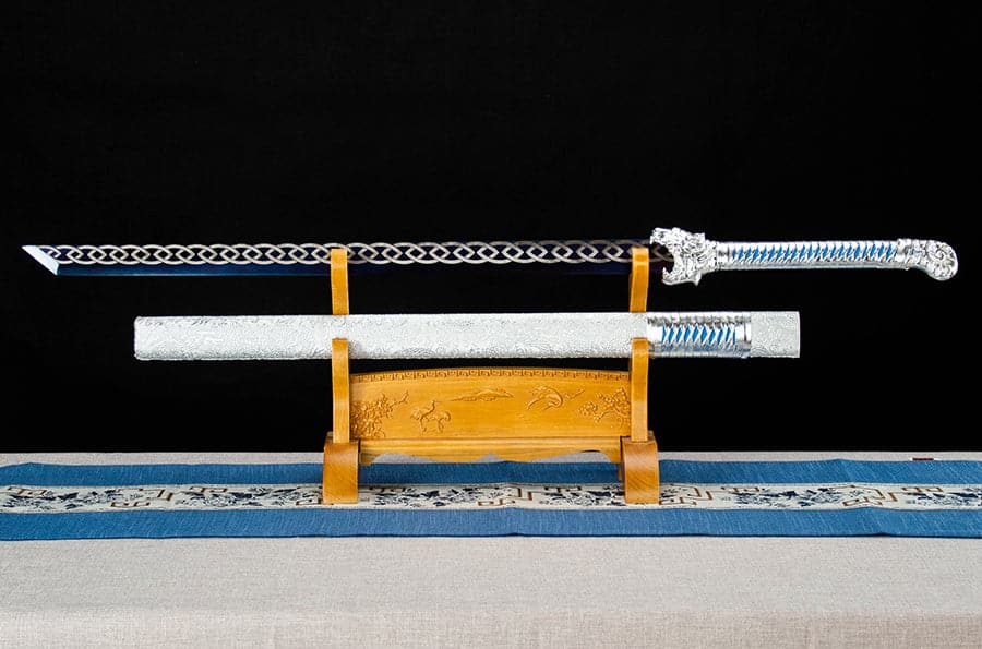 Handmade High-performance Manganese Steel Murong Chinese Sword - Tophatter Daily Deals