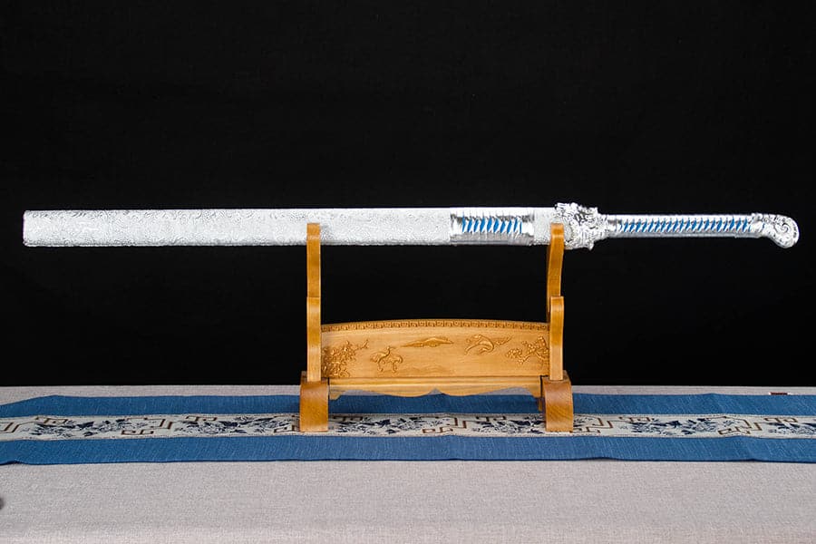 Handmade High-performance Manganese Steel Murong Chinese Sword - Tophatter Daily Deals