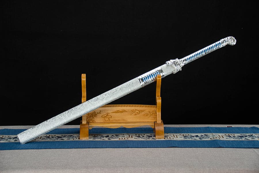 Handmade High-performance Manganese Steel Murong Chinese Sword - Tophatter Daily Deals