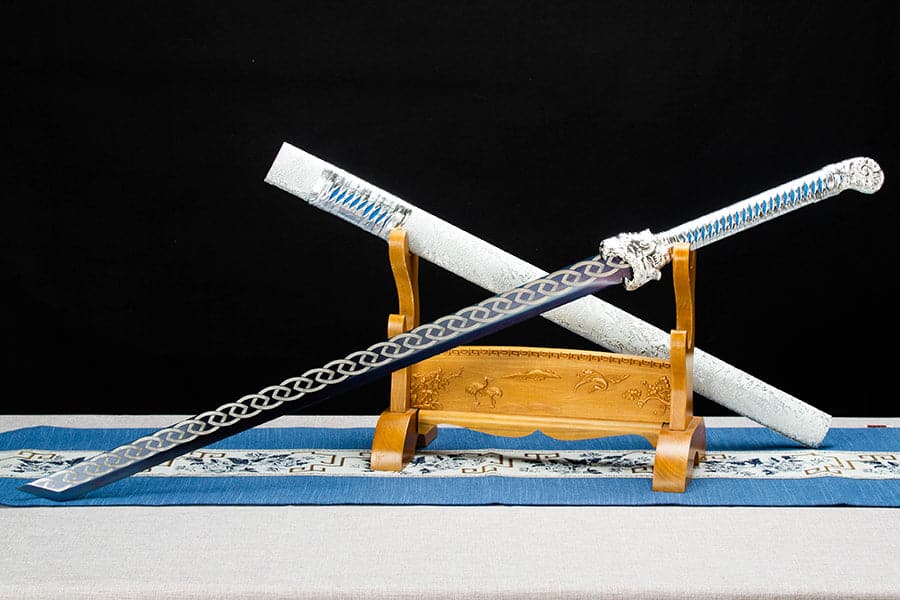 Handmade High-performance Manganese Steel Murong Chinese Sword - Tophatter Daily Deals