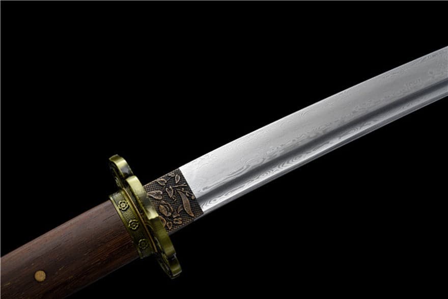 Handmade Japanese Tachi Odachi Clear Shadow Pattern Steel Imported rosewood - Tophatter Daily Deals