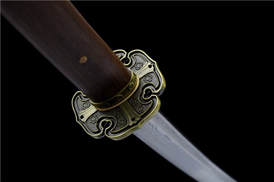 Handmade Japanese Tachi Odachi Clear Shadow Pattern Steel Imported rosewood - Tophatter Daily Deals