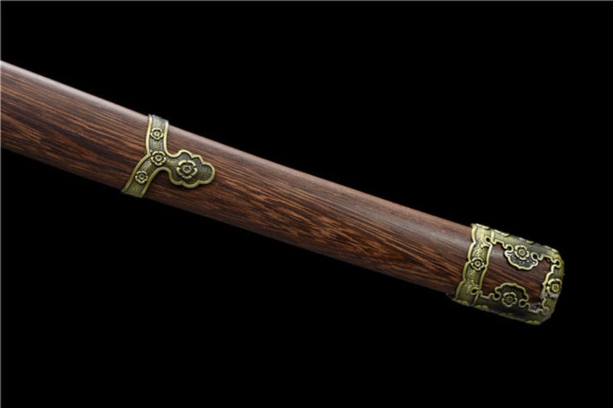 Handmade Japanese Tachi Odachi Clear Shadow Pattern Steel Imported rosewood - Tophatter Daily Deals