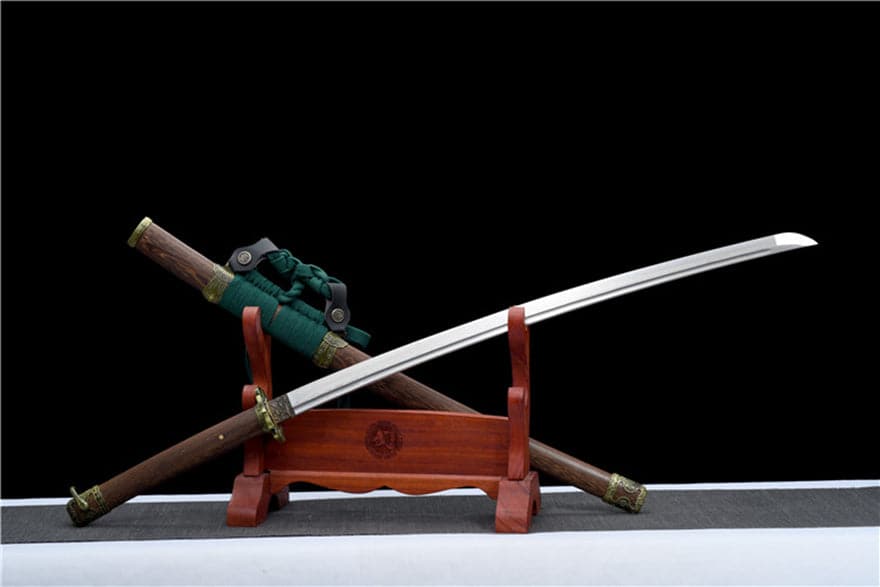 Handmade Japanese Tachi Odachi Clear Shadow Pattern Steel Imported rosewood - Tophatter Daily Deals