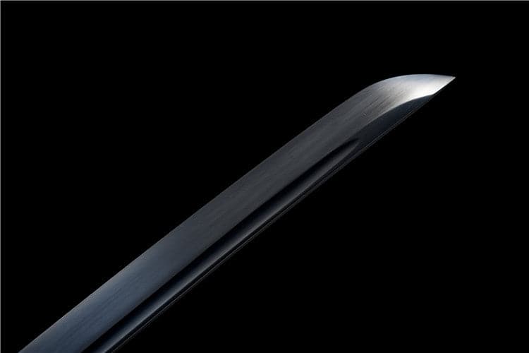 Handmade Japanese Tachi Odachi Dark Shadow High Carbon Steel Blackened blades - Tophatter Daily Deals