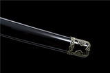 Handmade Japanese Tachi Odachi Dark Shadow High Carbon Steel Blackened blades - Tophatter Daily Deals