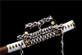 Handmade Japanese Tachi Odachi Golden Cherry 9260 Spring Steel Two-color alloy cherry blossom - Tophatter Daily Deals