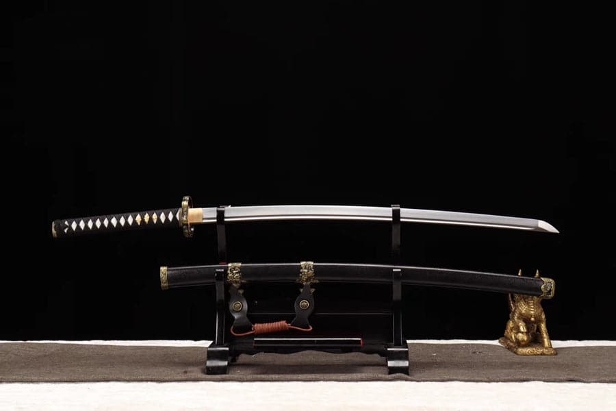 Handmade Japanese Tachi Odachi Hidden Front 9260 Spring Steel - Tophatter Daily Deals