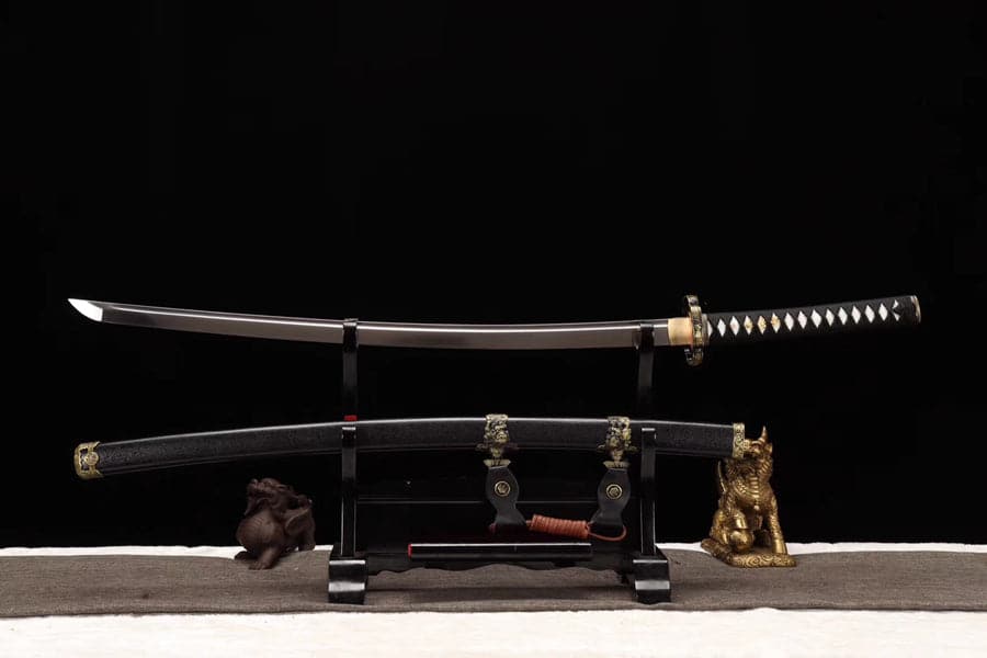 Handmade Japanese Tachi Odachi Hidden Front 9260 Spring Steel - Tophatter Daily Deals