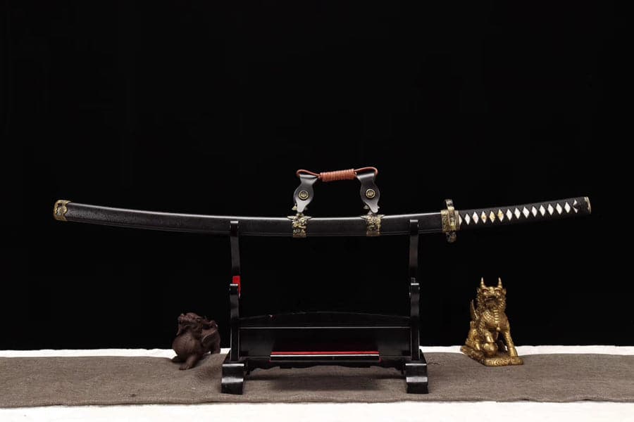 Handmade Japanese Tachi Odachi Hidden Front 9260 Spring Steel - Tophatter Daily Deals